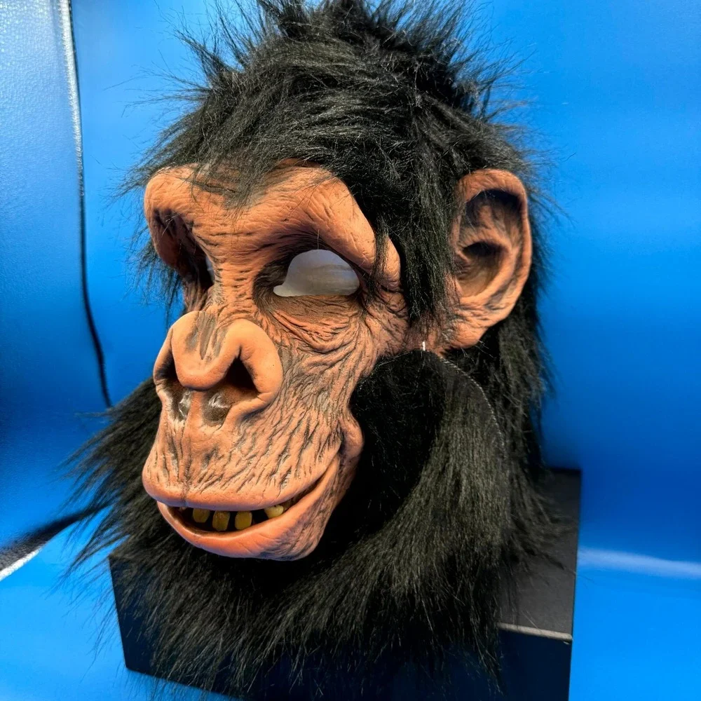 Zagone Studios Handmade Chimpanzee Mask for Carnival Halloween &‎ Theme Parties
